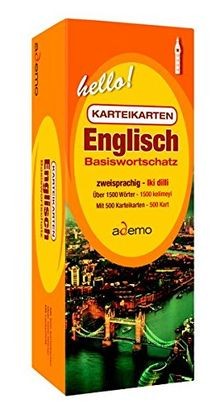Karteikarten basiswortschatz - karteikarten,