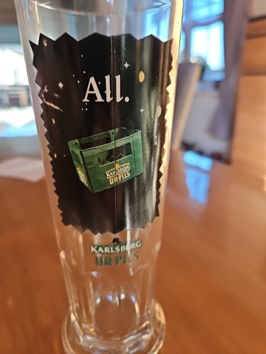 Bierglas karlsberg pils - bierglas, ur