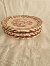 5 wunderschöne vintage Teller