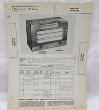 Vintage sams photofact folder - photofact,