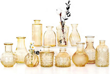 Dekorative glasvasen set - glasvasen,