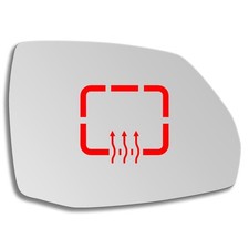 Spiegelglas Rechts Beheizbar