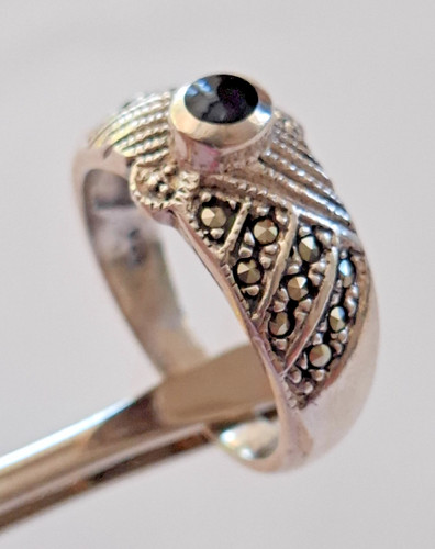Vintage silber 925 ring - vintage,