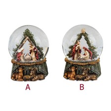 Schüttelkugel 13 cm Krippe