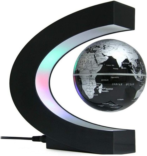 Schwebender globus mit - schwebender,