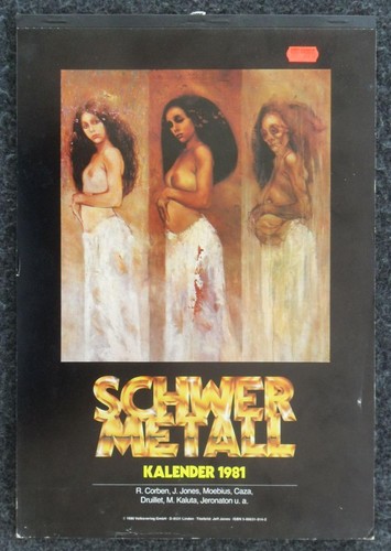 Schwermetall kalender 1981 - 1981,