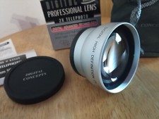 Digital U.S.A. Professional Lens 2x Telephoto 52 mm digital video coversion lens
