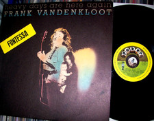 Fontessa–Heavy Days Are Here Again (Frank Vandenklot) DRAMA GUITARPLAYER RARE LP