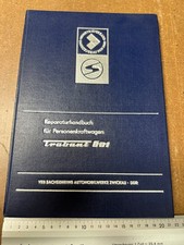 DDR  Trabant 601  Reperaturhandbuch 13 Auflage