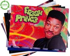 90er Party Deko 10er Pack 90er Film und TV Poster DIN A4