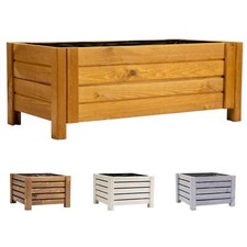 Blumenkasten Holz Pflanzkasten