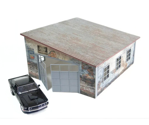 Alte autogarage maßstab 24 - alte,