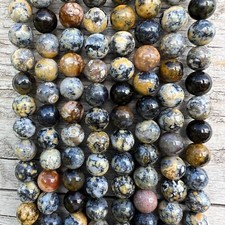 Echte Blauer Ozean Jaspis 6mm