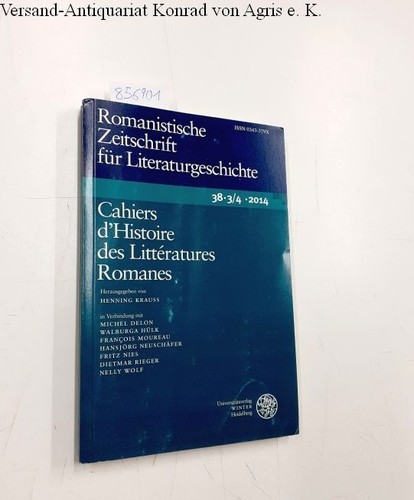 Romanistische zeitschrift für - zeitschrift,