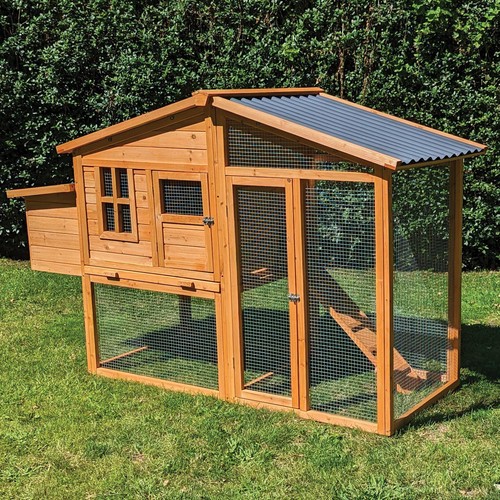 Hühnerhaus liese mit pvc - --,