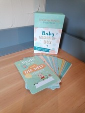 Baby Fotokarten-Box, Meilensteinkarten