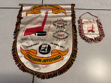 2 x Eishockey Wimpel Konvolut Sammlung Berliner SC Preussen