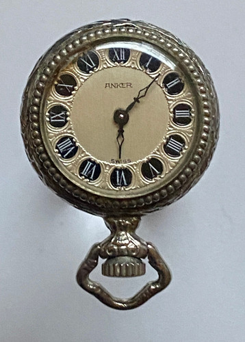 Anker halskettenuhr damen - anker,