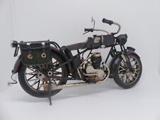 Motorrad Chopper US Bike Metall Deko schwarz Antik Stil