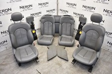 Mercedes CLK Cabrio W209 Innenausstattung Ausstattung Sitze Kunstleder Grau