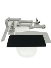 Schwerer Doppel Schwenkarm Wandhalterung Monitor & Tastatur für Industrie