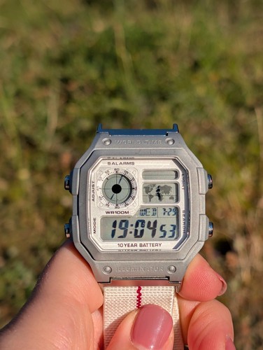 Casio world time illuminator - casio,