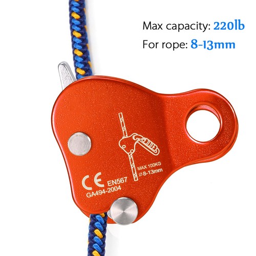 Klettersteig set orange - klettersteig-set,