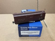 BLACKSTONE MODELS HON3 SCHMALSPUR BOX CAR WAGON ECONOMY DOOR D&RGW VERWITTERT!