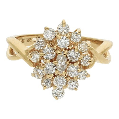 Brillant ring 585 - brillant, 585/14