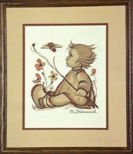 Stickvorlage Hummel-Motiv