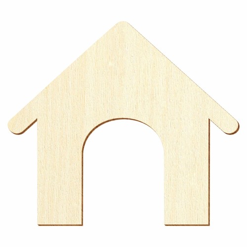 Holz hundehütte deko - holz,