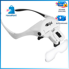 Lupenbrille mit LED Licht und