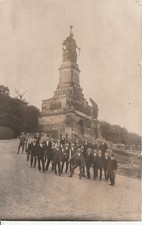 Foto AK Männer vor dem