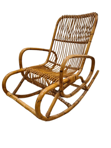 Mid century schaukelstuhl - century,