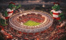 Stadion Kunstdruck –