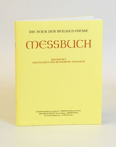 Messbuch für die bistümer - messbuch,