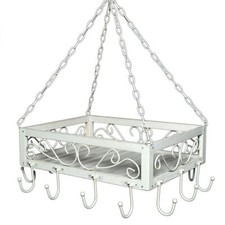 Holz Topfhänger weiß