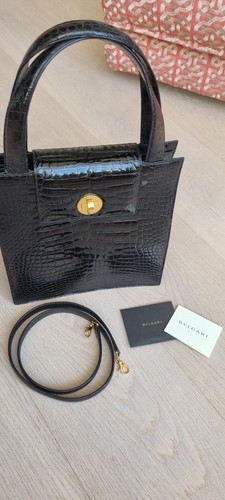 Bvlgari tasche leder echt mit - bvlgari,