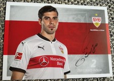 Autogrammkarte Emiliano Insua