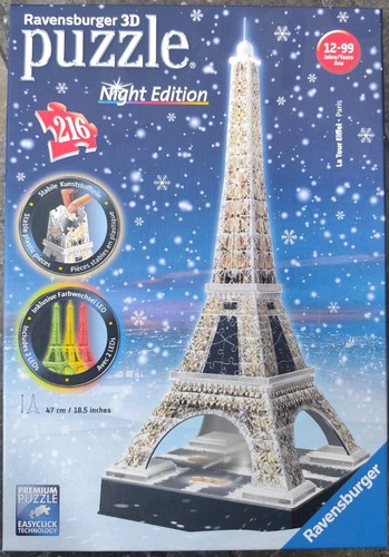 Ravensburger puzzle night - ravensburger, 3d