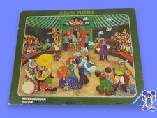 ⭐Didacta Zirkus 37 Teile Puzzle von Ravensburger 1979⭐