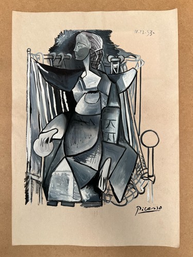 Pablo picasso zeichnung - picasso, auf