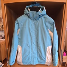 Skijacke mit RECCO System, Damen Gr.40/42 Tchibo TCM Hellblau, Weiß Top Zustand!