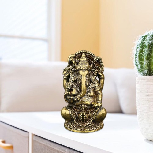 Gold lord ganesha - gold,
