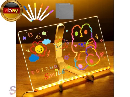 Led notiztafel mit farben - notiztafel,