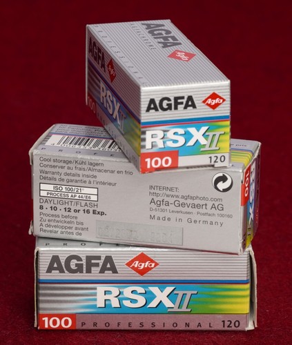 Agfa rsx 100 stück - rsx, ii