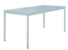 Schreibtisch Besprechungstisch Büromöbel Computertisch75x140x80cm, lichtgrau