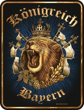 Blechschild schild königreich - schild,