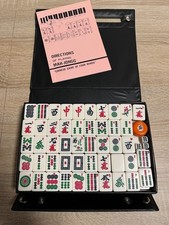 Mah Jong / Mahjong  Chinesisches Spiel im Original Koffer - Vintage - Rarität -