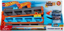 Hot Wheels 2-in-1 Rennbahn-Transporter inkl. 3 Spielzeugautos